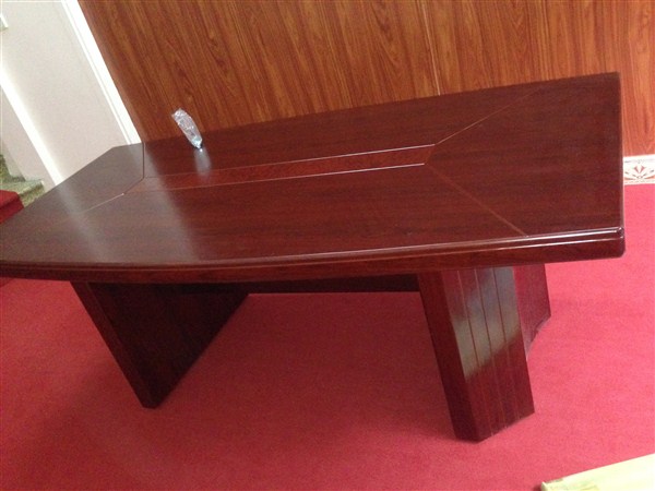 Thanh lý bàn họp phủ sơn PU giá rẻ mới 100% - Ảnh 2